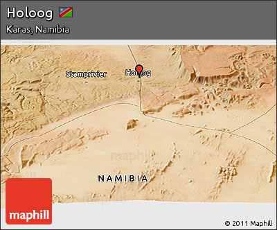 Satellite Panoramic Map of Holoog