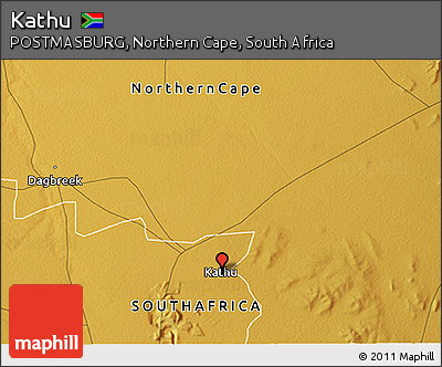 Kathu South Africa Map Free Physical 3D Map Of Kathu
