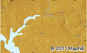 Physical Map of Balkfontein