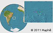 Satellite Location Map of the area around 27° 29' 28" S, 32° 13' 30" W