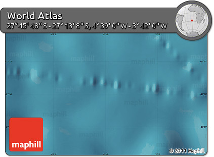Satellite Map of the Area around 27° 29' 28" S, 4° 10' 30" W