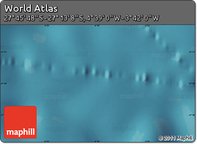 Satellite Map of the Area around 27° 29' 28" S, 4° 10' 30" W