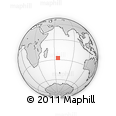 Outline Map of the Area around 27° 29' 28" S, 65° 31' 30" E, rectangular outline