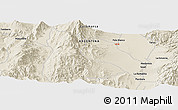 Shaded Relief Panoramic Map of the area around 27° 29' 28" S, 67° 55' 30" W