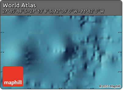 Satellite Map of the Area around 27° 29' 28" S, 72° 10' 30" W