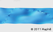 Shaded Relief Panoramic Map of the area around 27° 29' 28" S, 75° 43' 29" E