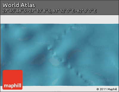 Satellite 3D Map of the Area around 27° 29' 28" S, 81° 40' 30" E