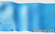 Physical 3D Map of the area around 27° 29' 28" S, 88° 28' 29" E