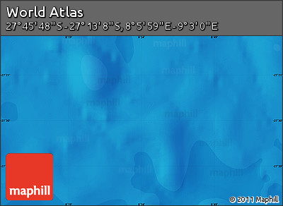 Political Map of the Area around 27° 29' 28" S, 8° 34' 29" E