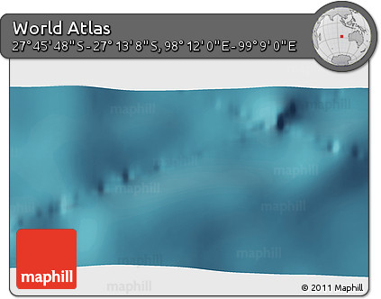 Satellite 3D Map of the Area around 27° 29' 28" S, 98° 40' 30" E
