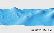 Political Panoramic Map of the area around 27° 58' 39" S, 106° 10' 30" W