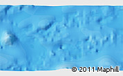 Political 3D Map of the area around 27° 58' 39" S, 107° 1' 30" W