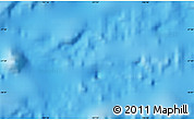 Shaded Relief Map of the area around 27° 58' 39" S, 107° 1' 30" W
