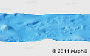 Physical Panoramic Map of the area around 27° 58' 39" S, 107° 1' 30" W