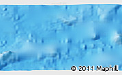 Shaded Relief 3D Map of the area around 27° 58' 39" S, 107° 52' 30" W