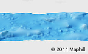 Physical Panoramic Map of the area around 27° 58' 39" S, 107° 52' 30" W