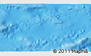 Physical 3D Map of the area around 27° 58' 39" S, 108° 43' 29" W