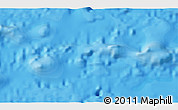 Political 3D Map of the area around 27° 58' 39" S, 109° 34' 29" W