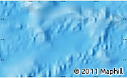 Shaded Relief Map of the area around 27° 58' 39" S, 110° 25' 30" W