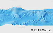 Political Panoramic Map of the area around 27° 58' 39" S, 110° 25' 30" W