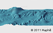 Satellite Panoramic Map of the area around 27° 58' 39" S, 110° 25' 30" W