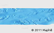 Physical Panoramic Map of the area around 27° 58' 39" S, 111° 16' 30" W