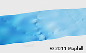 Physical Panoramic Map of the area around 27° 58' 39" S, 112° 16' 30" E
