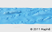 Physical Panoramic Map of the area around 27° 58' 39" S, 112° 7' 30" W