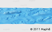 Political Panoramic Map of the area around 27° 58' 39" S, 112° 7' 30" W