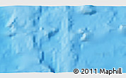 Shaded Relief 3D Map of the area around 27° 58' 39" S, 112° 58' 29" W