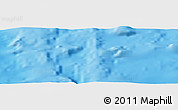 Physical Panoramic Map of the area around 27° 58' 39" S, 112° 58' 29" W
