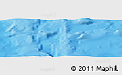 Political Panoramic Map of the area around 27° 58' 39" S, 112° 58' 29" W