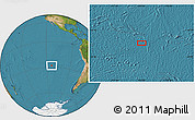 Satellite Location Map of the area around 27° 58' 39" S, 113° 49' 29" W