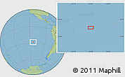 Savanna Style Location Map of the area around 27° 58' 39" S, 113° 49' 29" W