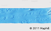 Shaded Relief Panoramic Map of the area around 27° 58' 39" S, 113° 49' 29" W