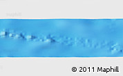 Shaded Relief Panoramic Map of the area around 27° 58' 39" S, 116° 22' 30" W
