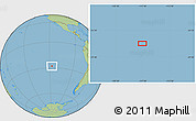 Savanna Style Location Map of the area around 27° 58' 39" S, 117° 13' 29" W