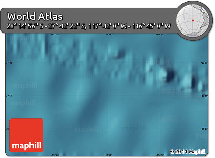 Satellite Map of the Area around 27° 58' 39" S, 117° 13' 29" W
