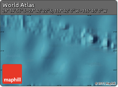 Satellite Map of the Area around 27° 58' 39" S, 117° 13' 29" W