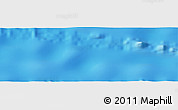 Physical Panoramic Map of the area around 27° 58' 39" S, 117° 13' 29" W