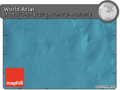 Satellite Map of the Area around 27° 58' 39" S, 11° 7' 30" E