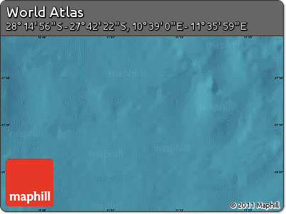 Satellite Map of the Area around 27° 58' 39" S, 11° 7' 30" E