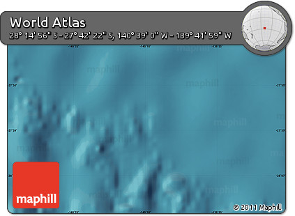 Satellite Map of the Area around 27° 58' 39" S, 140° 10' 30" W