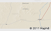 Shaded Relief 3D Map of the area around 27° 58' 39" S, 145° 25' 30" E