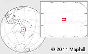Blank Location Map of the area around 27° 58' 39" S, 146° 16' 30" E
