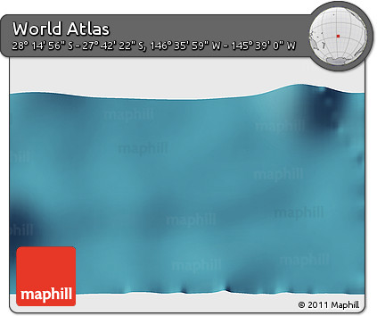 Satellite 3D Map of the Area around 27° 58' 39" S, 146° 7' 30" W