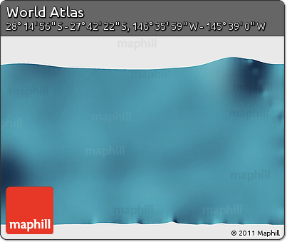 Satellite 3D Map of the Area around 27° 58' 39" S, 146° 7' 30" W