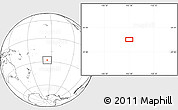 Blank Location Map of the area around 27° 58' 39" S, 155° 28' 29" W