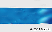 Shaded Relief Panoramic Map of the area around 27° 58' 39" S, 168° 13' 29" W