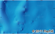 Physical Map of the area around 27° 58' 39" S, 169° 55' 30" W